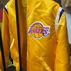 Vintage Starter Lakers bomber jacket
